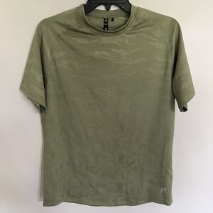 Men's 1st Phorm Camouflage Short Sleeve Athletic Shirt‎ Size Small Green